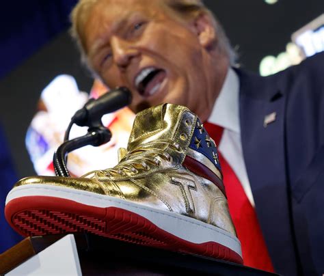 trump's 399 golden shoes